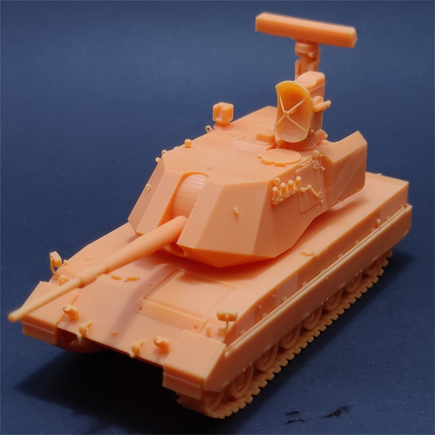 3d Printed 1/72/144 OTO Melara 76mm Self-Propelled Anti-Aircraft Gun Otomatic