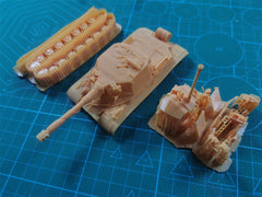 3d Printed 1/35/72 Russian F-series "Svyatogor" Object 268 Tank Destroyer Kit