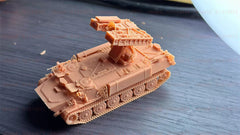 1/72 9K35 Strela-10 (SA-13 Gopher) Surface-to-Air Missile Unpainted Kit