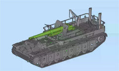 3d Printed 1/35/72 Soviet SU-14-1 Self-propelled Gun Kit
