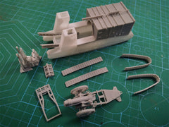 3d Printed 1/72 British Gun Carrier Self-Propelled Gun Kit