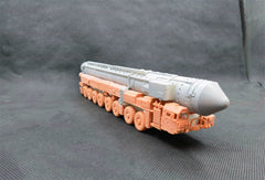 3d Printed Kit 1/43 Russian Topol-m Intercontinental Ballistic Missile