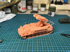 1/72 9k35 Strela-10 (sa-13 Gopher) Surface-to-air Missile Unpainted Kit