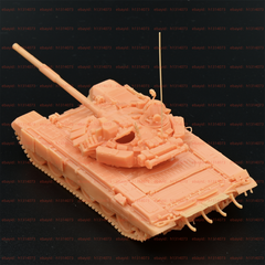 3d Printed 1/72 T-72B3 Main Battle Tank Unpainted Kit
