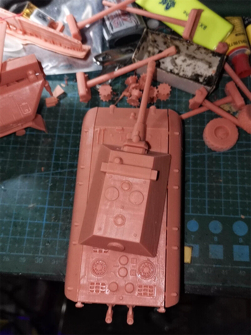 3d Printed 1/72 Germany E-100 Main Battle Tank Unpainted Kit