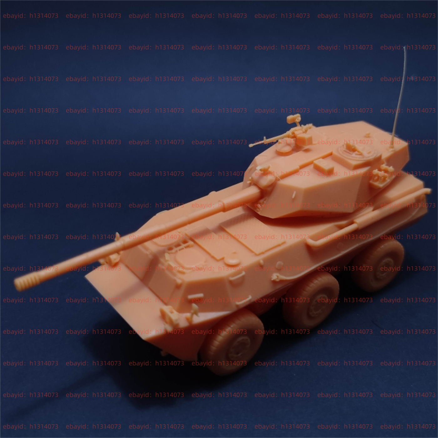 3d Printed 1/72/144 China Ptl-02 Wheeled Assault Gun Unpainted Kit