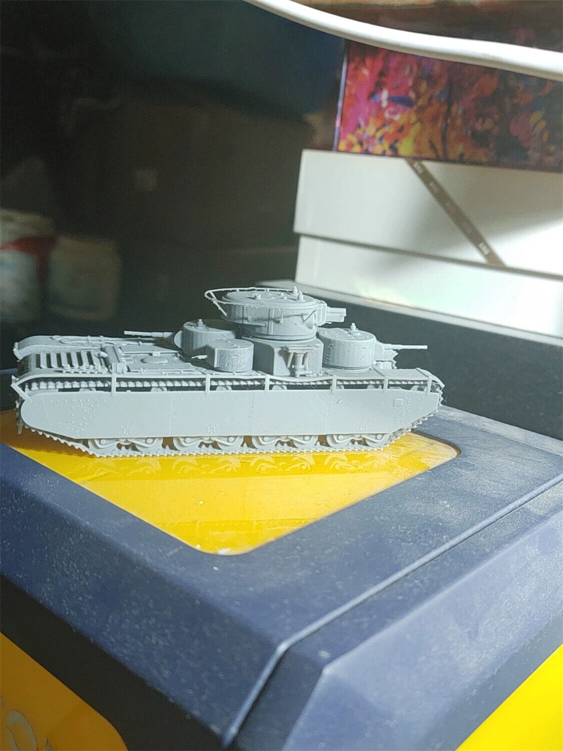 3d Printed 1/72 Soviet T-35 Heavy Multi-turret Tank ﻿Unpainted Kit